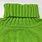 Loose Fit Mock Turtleneck Sweater For Women, 2025 Fall Trendy Long Sleeve Knit Pullover Tops