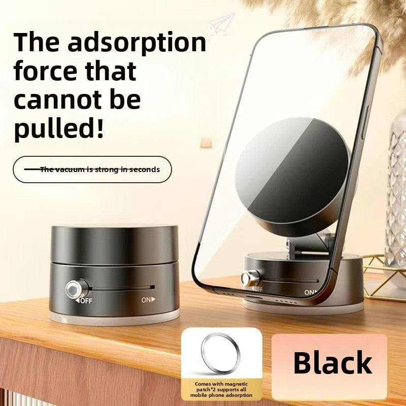 Vacuum Magnetic Bracket -360 Degree Rotation, Multi-scene Application, Easy Absorption, Car, Home, Office Must-have