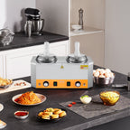 2.4x2 L Electric Cheese Dispenser With Pump Commercial Hot Fudge Warmer 86F-230F