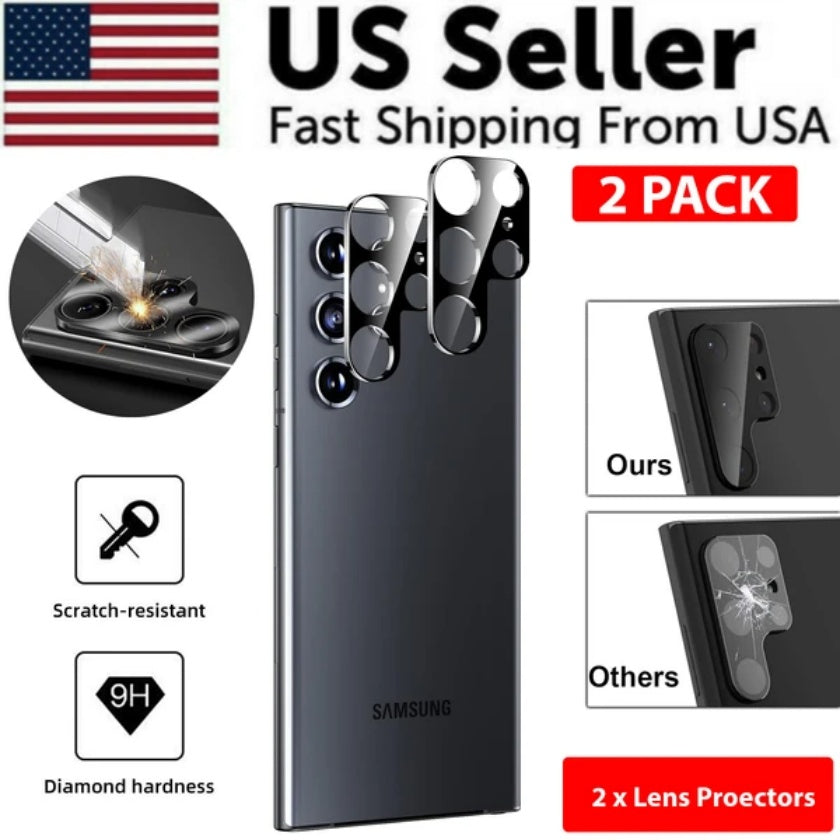 Samsung-Tempered Glass Screen Protector Lens Hydrogel For S23 S22 Ultra Plus USA