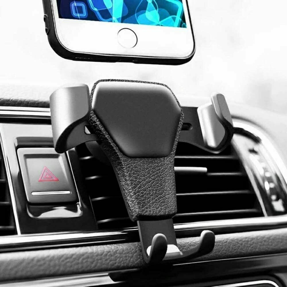 iPhone & Android Universal Car Mount Holder Stand Air Vent Cradle For Mobile Cell Phone Gravity Car Mount Air Vent Phone Holder For I Phone X XR XS Max S Amsung S10 Note9