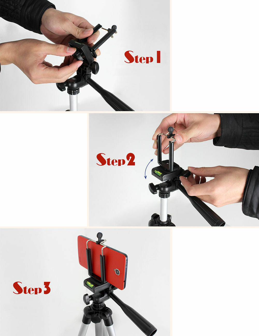 Professional Mobile & Camera Tripod Stand Holder Mount For Cell Phone, Portable Tripod, Mobile Phone Live Stream Holder, Camera Tripod