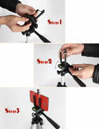Professional Mobile & Camera Tripod Stand Holder Mount For Cell Phone, Portable Tripod, Mobile Phone Live Stream Holder, Camera Tripod