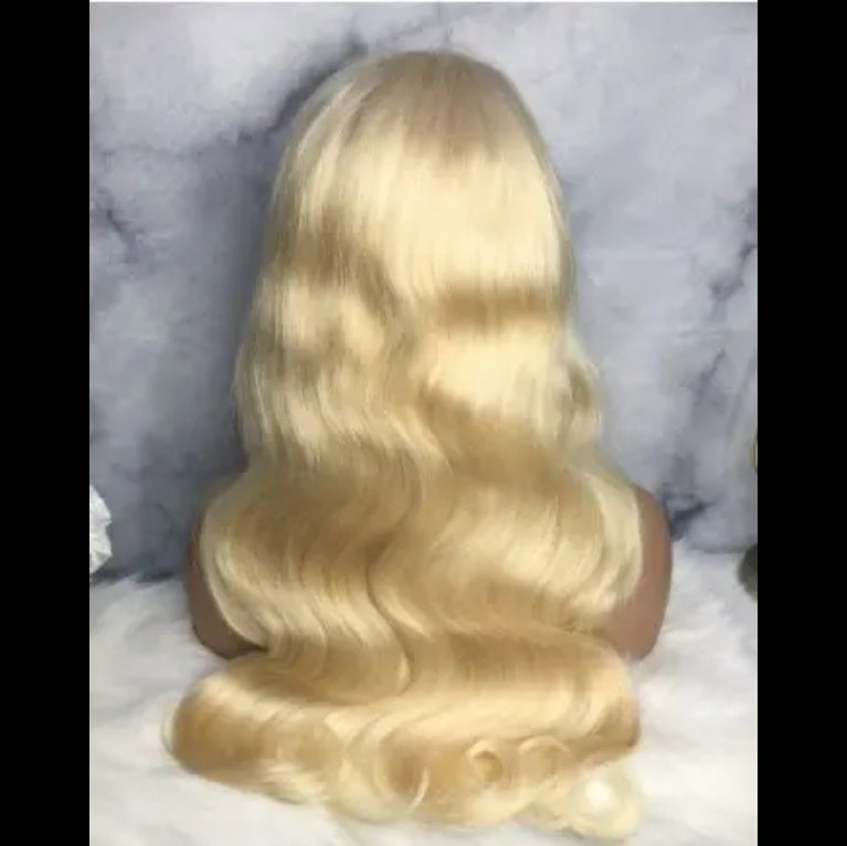 Blonde Sale Hot Sale Blonde 30 Inch 5 HD 13x4 Body Wave Lace Wig Raw Black Female Human Hair