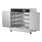 Hot Box Food Warmer 4-Tier Concession Warming Cabinet With Water Tray For Pizza