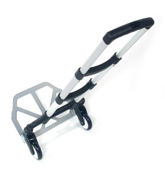 Trolley Portable, Foldable, Telescopic Trolley, Trolley, Luggage Cart, Black