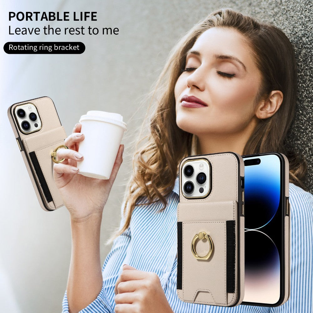 iPhone Flexible Ring Camera Phone Case