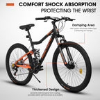KIAPALNO Bicycle A26336-BLACK-ORANGE-JXN