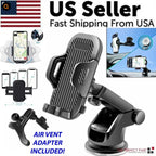 Car Mobile Phone Holder 360 Universal Mobile Phone Mount Holder Car Stand Windshield For Mobile-Cell Phone GPS